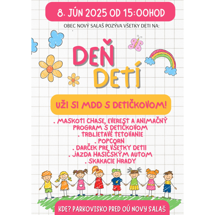 Deň detí - 8.6.2025