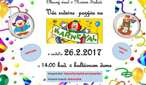 Detský karneval  26.2.2017