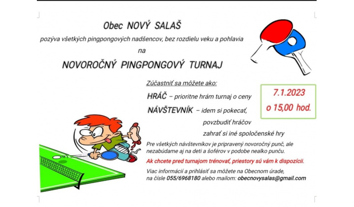 Pingpongový turnaj