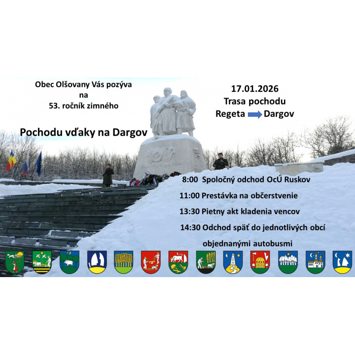 Pochod vďaky na Dargov