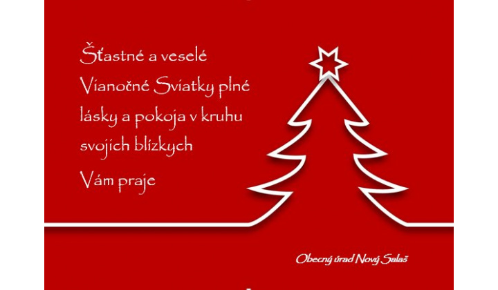 Vianočný pozdrav
