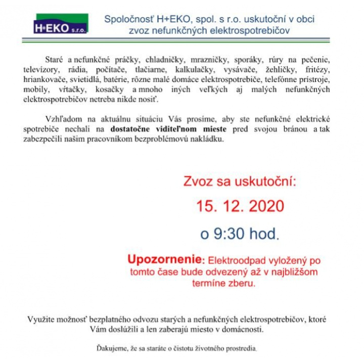 Zber elektroodpadu